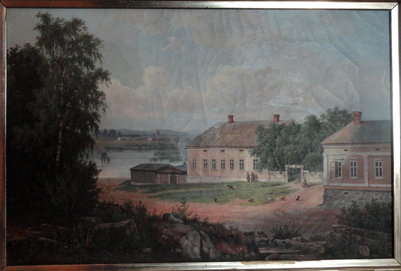 File:Hameenlinna Parsonage by Magnus von Wright, 1865 - Cygnaeus Gallery - Helsinki - DSC05630.JPG