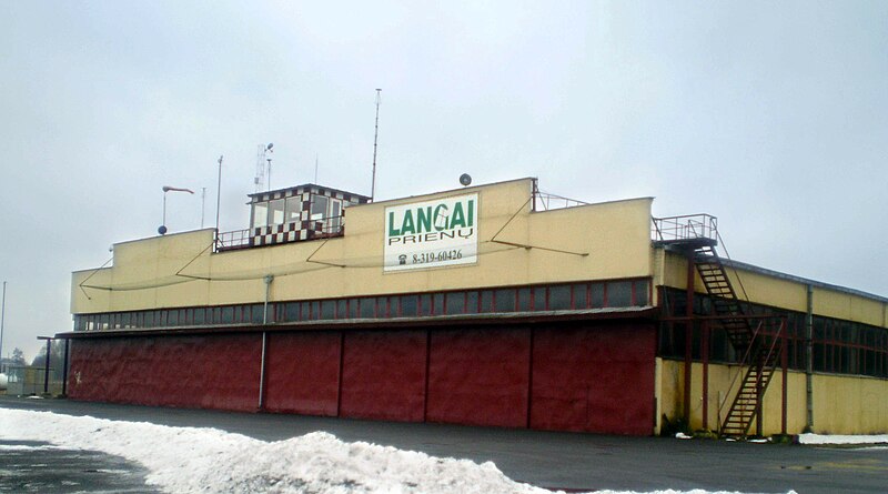 File:Hangar of the Pociunai Airport.jpg