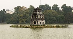 Hanoi - Hoan Kiem See - Schildkrötenturm 0002.JPG