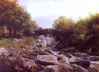 Efoybroen, Nord-Wales, 1863