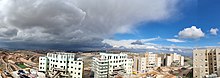 The view from the neighborhood of the buildings on Har Bracha