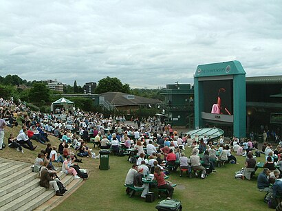 How to get to Henman Hill with public transport- About the place