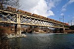 Hinterrheinbrücke Reichenau der Rhätischen Bahn