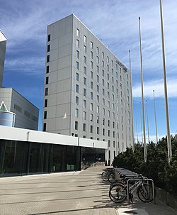 Hotelli Marriott keväällä 2022.