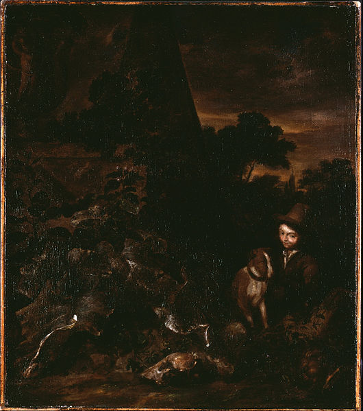 File:Houbraken, Arnold - Landscape with Sportsman - Google Art Project.jpg