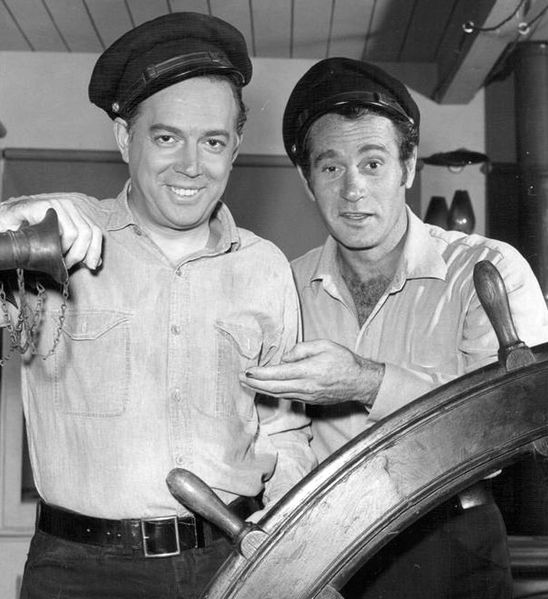Darren McGavin (right; promo photo from Riverboat) makes his first appearance as Arthur Dales in the episode.