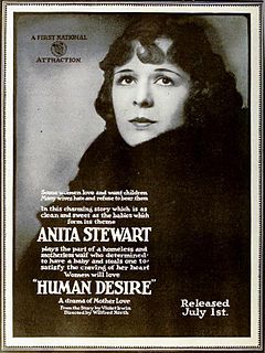 <i>Human Desire</i> (1919 film) 1919 film by Wilfrid North