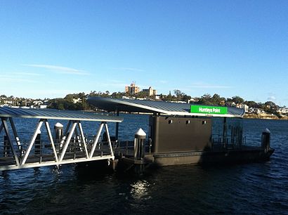 How to get to Huntleys Point ferry wharf with public transport- About the place