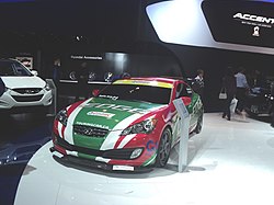 En Hyundai från CTCC under en utställning 2010.