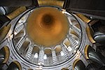 Interieur van de doopkapel van de Sint-Janskoepel, Piazza dei Miracoli (-Plein van de Wonderen-), Pisa, Toscane, Midden-Italië-3.jpg