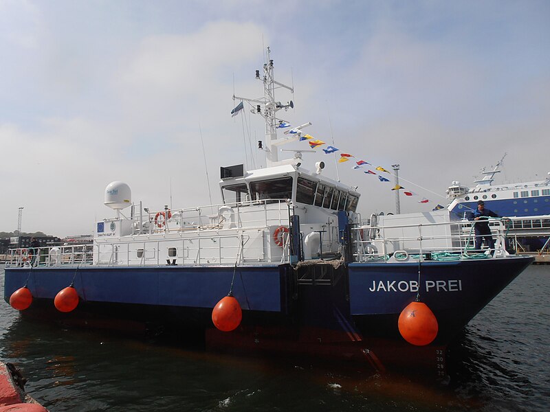 File:Jakob Prei departing Old City Harbour Tallinn 20 May 2013.JPG