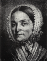 Jan Zítek: matka Josefa Zítková (kresba, 1855)