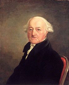 Pòtre John Adams.