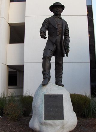 <span class="mw-page-title-main">Statue of John Sutter</span> Statue formerly installed in Sacramento, California, U.S.