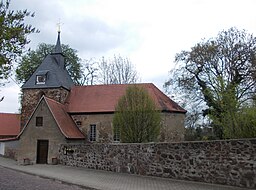 The church in Kütten (Petersberg/Saalekreis, Saxony-Anhalt)