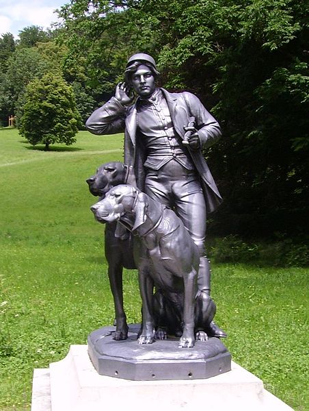 File:Kaiservilla Ischl Statue.JPG