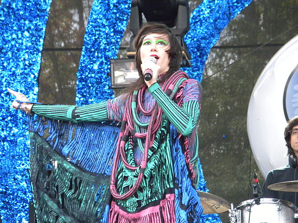 Karen O at Bumbershoot 2009.