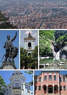 Karlovo Town in Plovdiv, Bulgaria