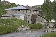 Riparian environment around Kars. Kars along river 3423.jpg