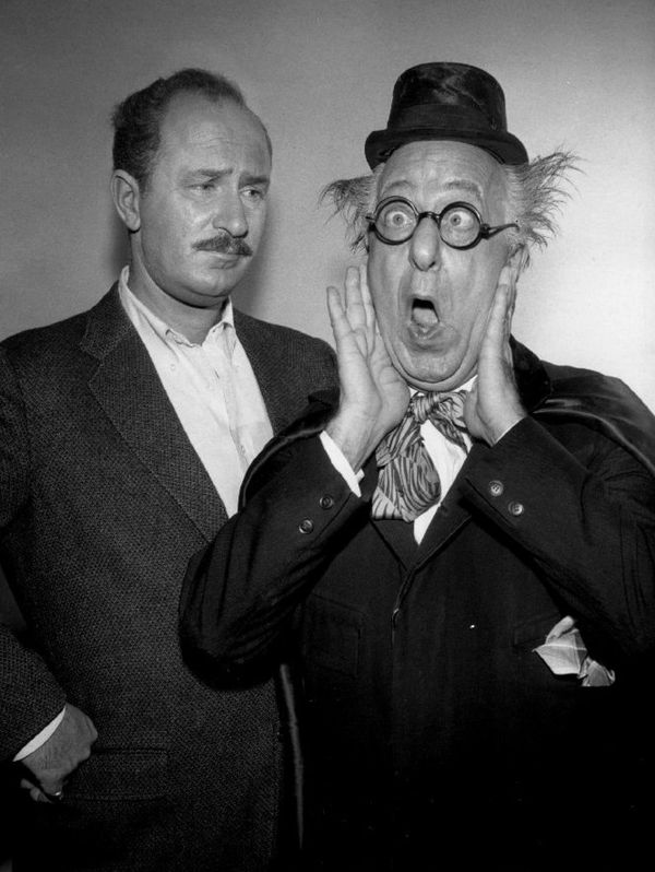 Keenan and Ed Wynn in The Man in the Funny Suit (1960)