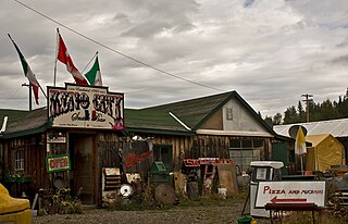 Keno City Place in Yukon, Canada