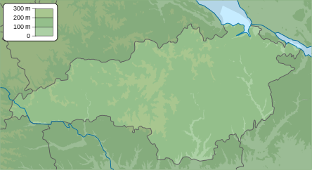 Տեղորոշման քարտեզ Ուկրաինա Կիրովոգրադի մարզ