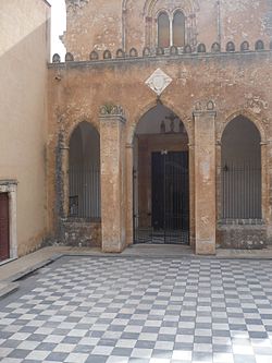 Facade of the monastery church