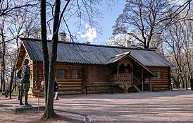 Hovedfacaden af ​​Peter I's hus