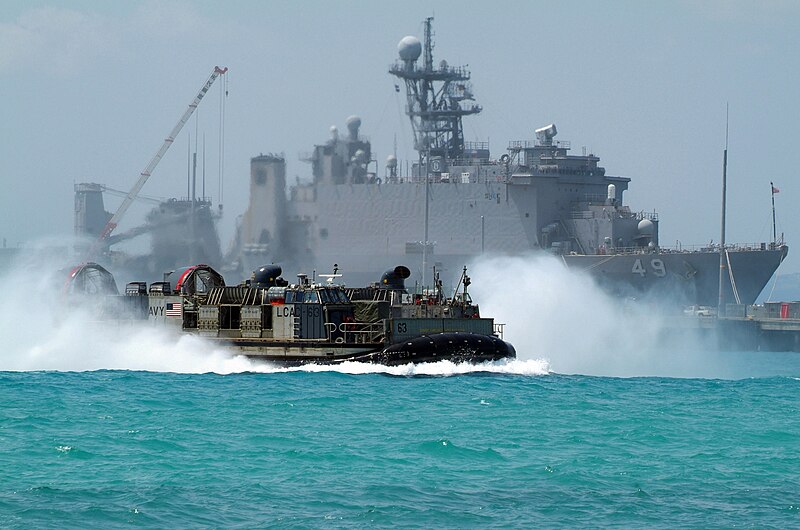 File:LCAC at White Beach Naval Facility.jpg