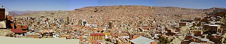 Panorama of La Paz