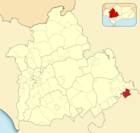 Расположение муниципалитета Ла-Рода-де-Андалусия на карте провинции