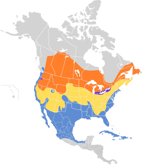 Larus delawarensis map.svg