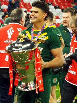 <span class="mw-page-title-main">Latrell Mitchell</span> Australia international rugby league footballer (born 1997)