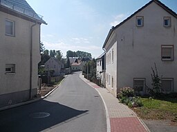 Hauptstraße in Crimmitschau