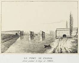 Petit pont, par Lahaire.