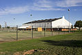 Leeton Indoor Stadium and Leeton District Tennis Club tennis courts in Leeton, New South Wales.