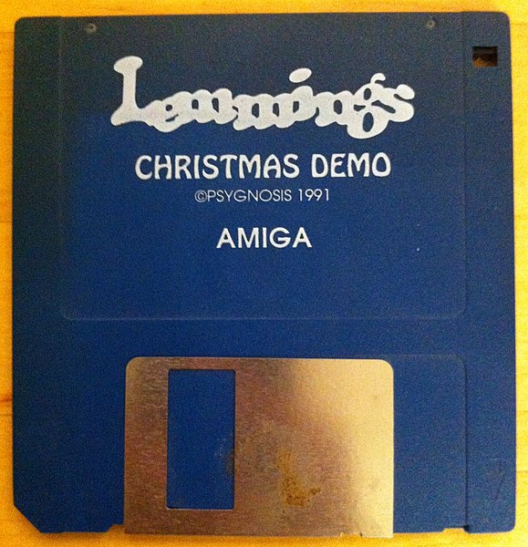 File:Lemmings Christmas Demo, for Amiga, 1991.jpg