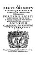 Liceti, Fortunio – De regulari motu minimaque parallaxi cometarum caelestium disputationes, 1611 – BEIC 157054.jpg