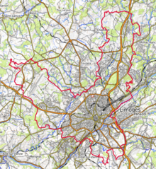 Carte topographique