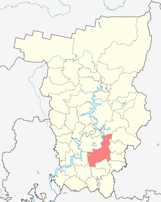 Кунгурский муниципальный округ на карте