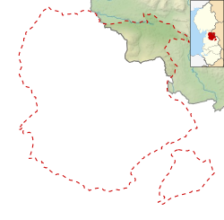 Location relief map United Kingdom Forest of Bowland.svg