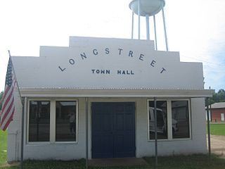 <span class="mw-page-title-main">Longstreet, Louisiana</span> Village in Louisiana, United States