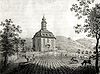 Loschwitzer Kirche, um 1820
