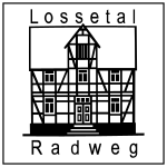 Logo des Lossetalradweges