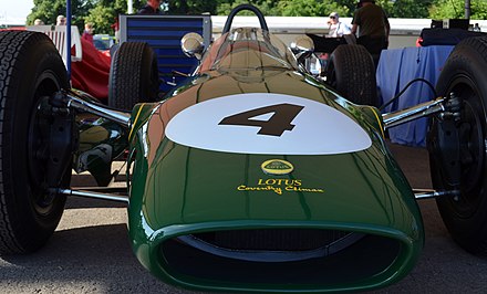 La Lotus 25 n'a pas affiché à Monza sa suprématie habituelle ; elle n'en remporte pas moins une nouvelle victoire aux mains de Jim Clark.