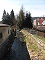 Čeština: Potok v Loučné nad Nisou. Okres Jablonec nad Nisou, Česká republika.