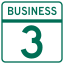 MD Route 3 Business.svg