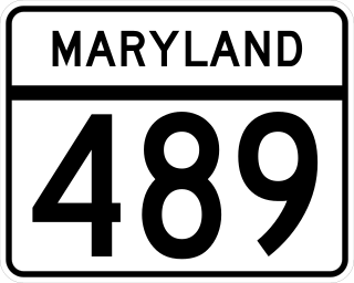 <span class="mw-page-title-main">Maryland Route 489</span>