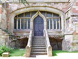 Malvern - Great Malvern Priory - eastern entrance