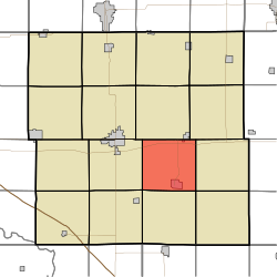 Map highlighting Liberty Township, Buchanan County, Iowa.svg